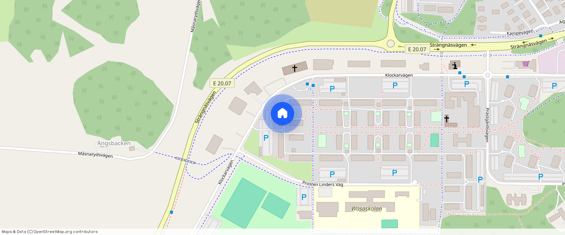 Klockarvägen **, Geneta