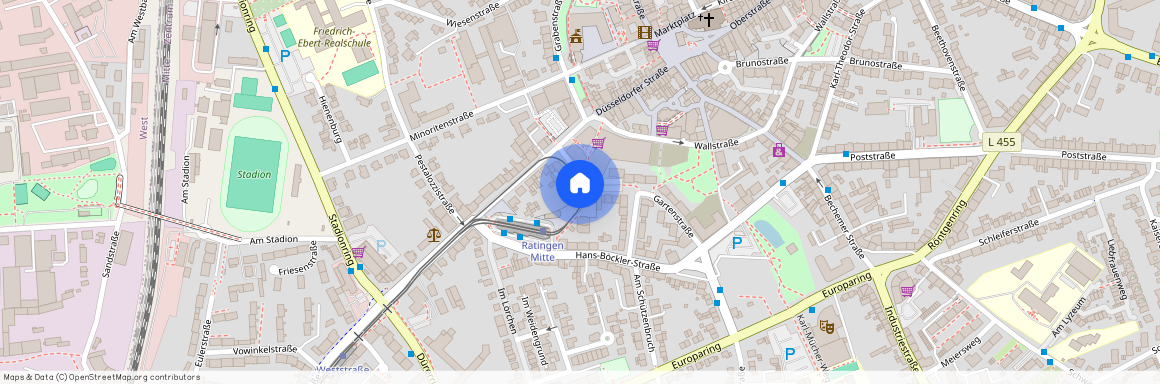 40878 Ratingen–Mitte