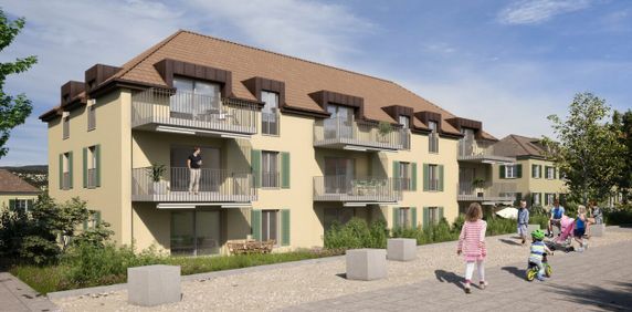 Exklusive 3.5-Zimmer-Wohnung im DG mit Balkon, Keller und Estrich - Foto 2