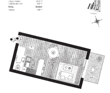 Location Appartement 1 pièce 26m² TALENCE 33400 - Photo 3