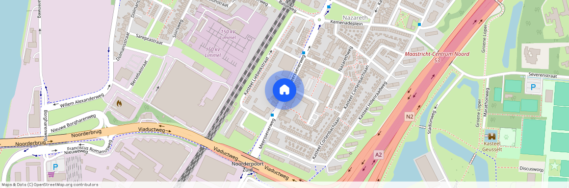 Nazareth, 6222 AL, Meerssenerweg, Maastricht