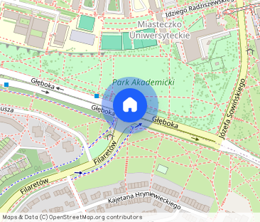 Lublin, ul. Głęboka 8, 2 pokoje + salon - Zdjęcie 1