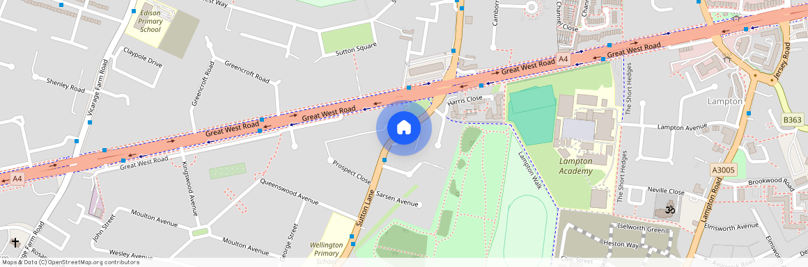 Sutton Lane, Hounslow, TW3 4JW