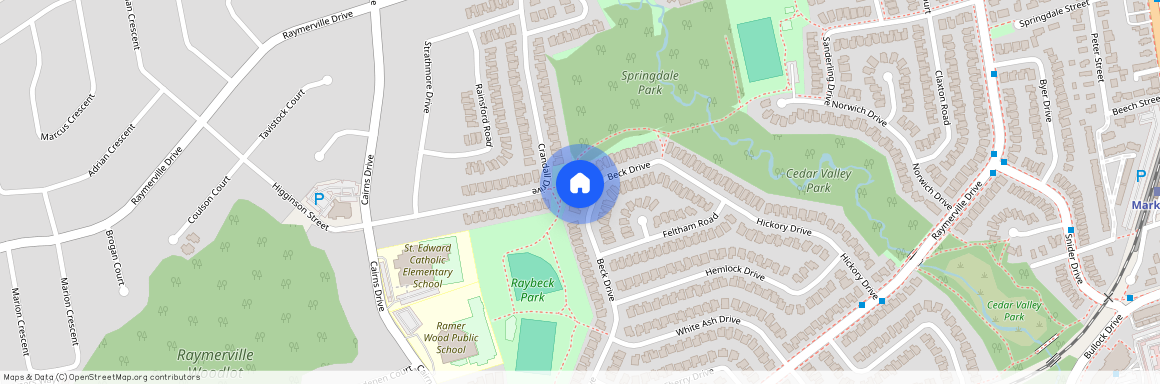 54 Beck Drive #Bsmt, Markham, Raymerville