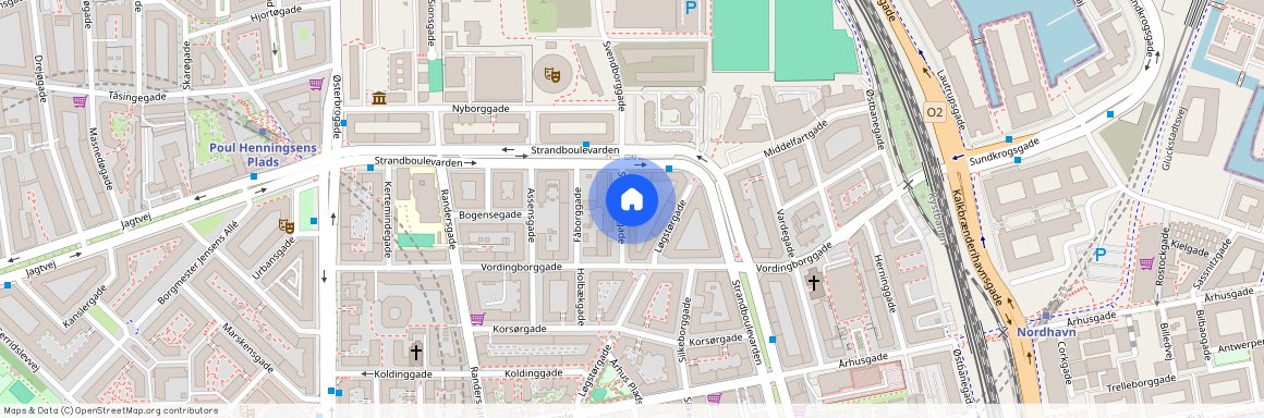 Svendborggade 28, 6. 12, 2100, København Ø