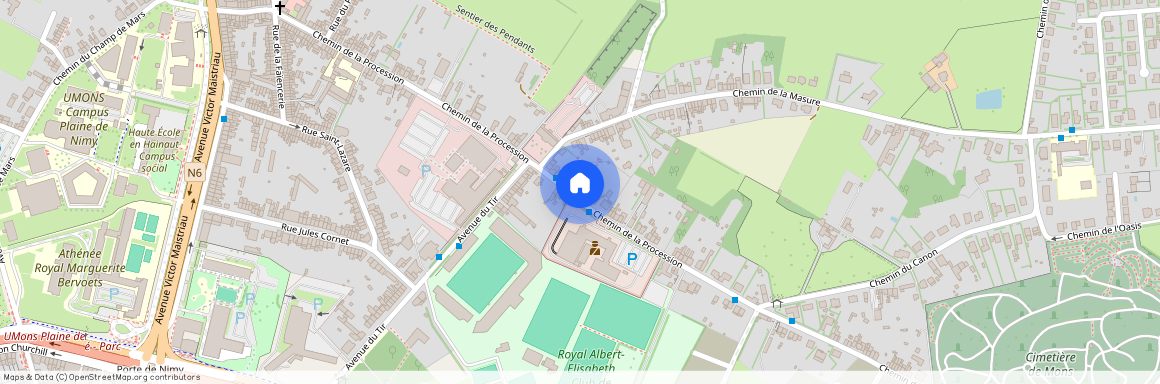 Chemin de la Procession 14 2, 7000 Mons, België