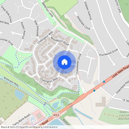 Chillington Way, Stoke On Trent