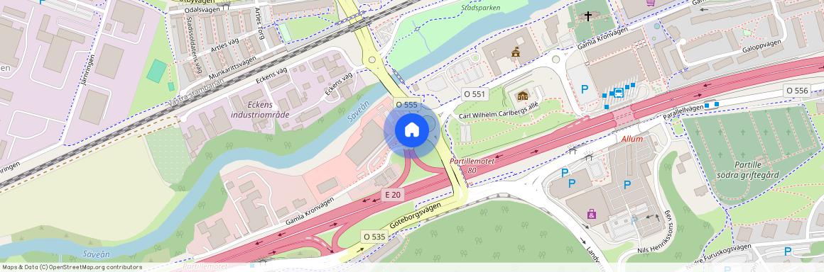 Gamla Kronvägen, Partille