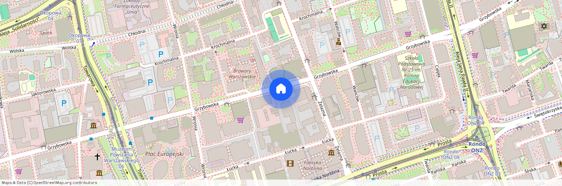 ul. Grzybowska, Mirów, Wola, Warszawa, mazowieckie