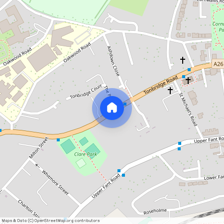 Tonbridge Road, Maidstone, Kent, ME16