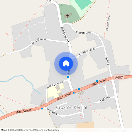 Middle Street, Croxton Kerrial, NG32
