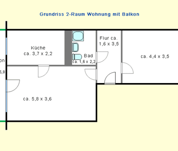 1. OG mit Dusche und Südbalkon - Photo 5
