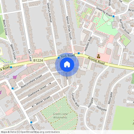 Severus Street, York Road, Acomb, York