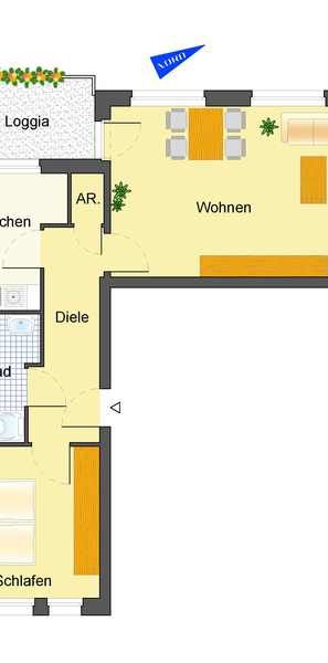 Großzügige, helle Wohnung mit Extras am Helios-Klinikum - Foto 2