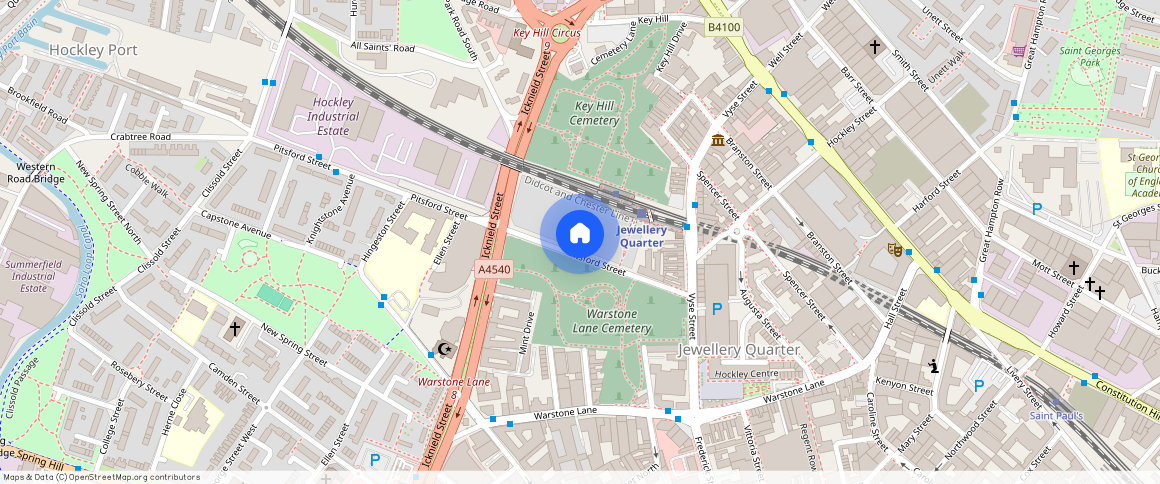 Plot 305GW, 1-Bed Apartment - Furnished at The Goodsyard, Apartment 305, Great Western Building, 53, Pitsford Street B18