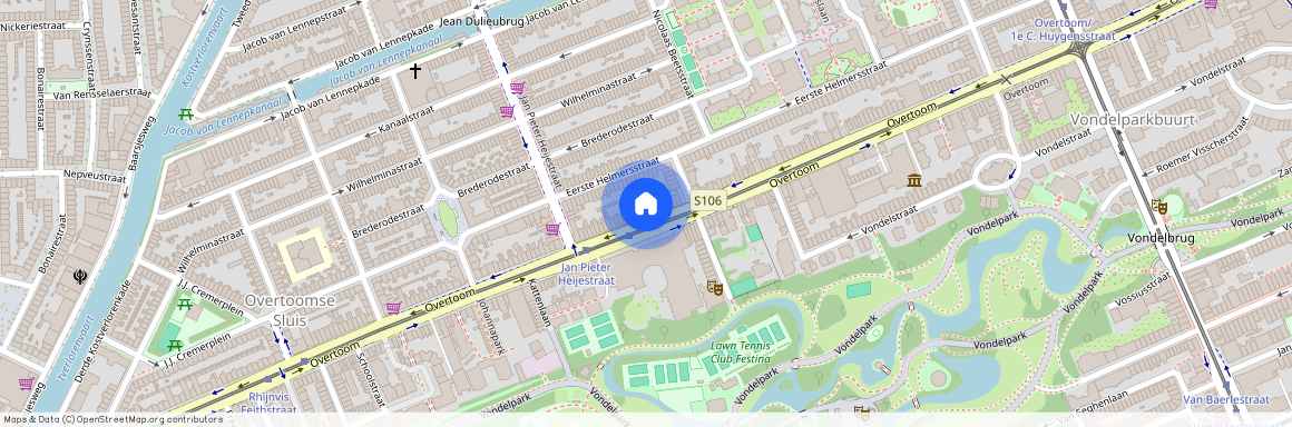 Helmersbuurt, 1054 JD, Overtoom, Amsterdam