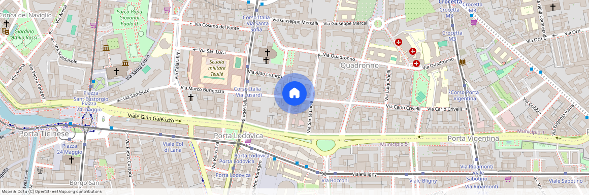 Via San Martino, Włochy, Milan