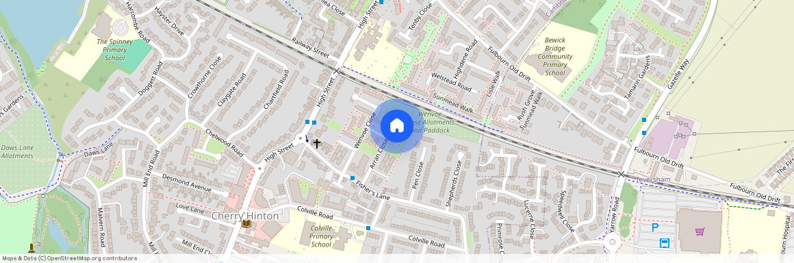 Arran Close, Cambridge, CB1