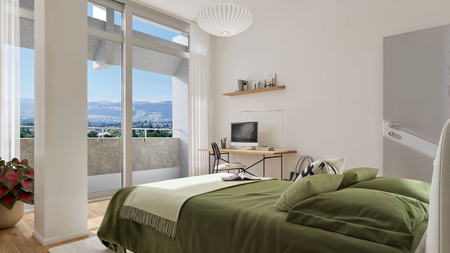 ERSTBEZUG - Wohnen mit Weitblick im Hochhuus Bern - Photo 3