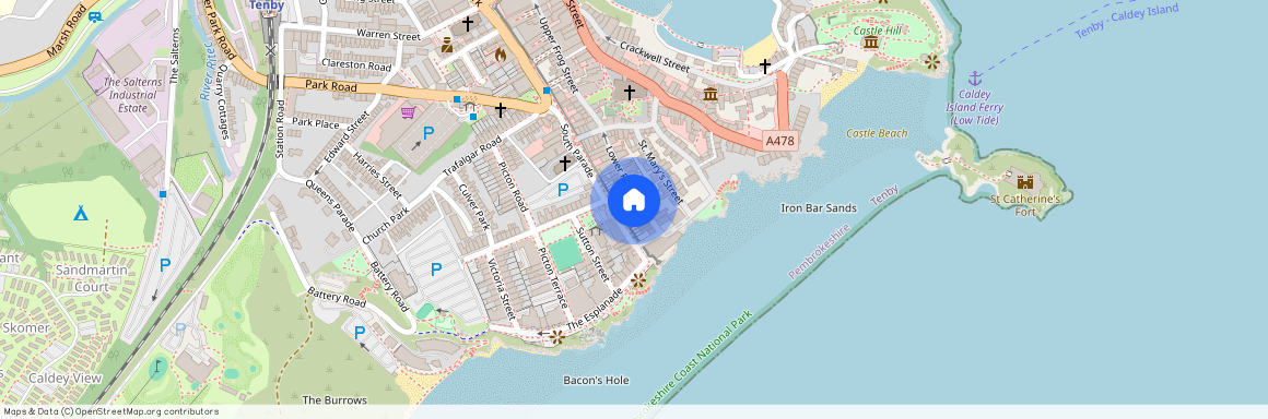 Lower Frog Street, Tenby, Pembrokeshire, SA70