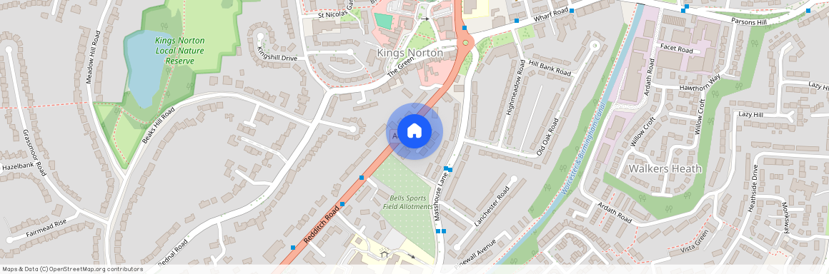 St Nicholas Lodge, Kings Norton