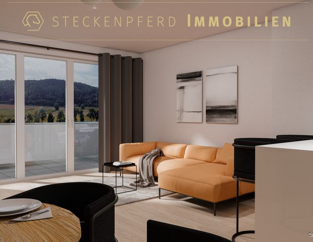 ! Aktionspreis ! Neubau- Erstbezug: Traumhafte Wohnung im 1. OG mit Weitblick! - Foto 1