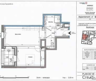 Appartement • Location • 41m2 • Clermont-Ferrand - Photo 1