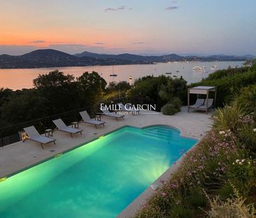 Villa récente à la location - Saint -Tropez - Vue mer panoramique. - Photo 1