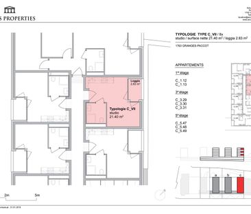 1 Zimmer, 21 m², 5. Stock - Photo 5