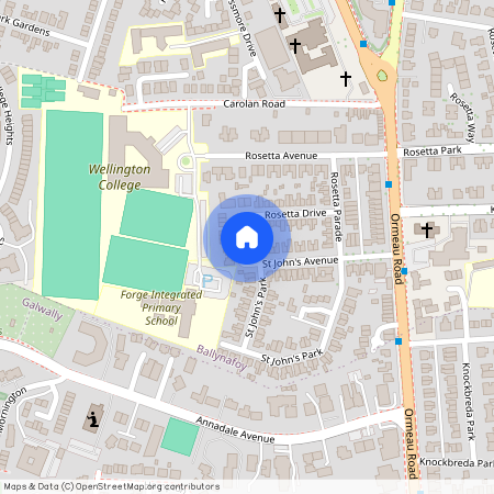 10 St. Johns Place, BT73HA, Belfast, Belfast,