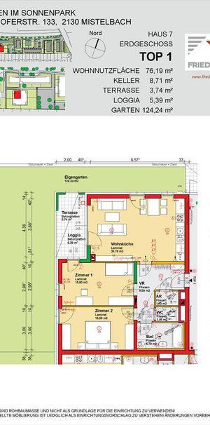 2130 Mistelbach, Oberhoferstr. 133, 135, 137 - Photo 1