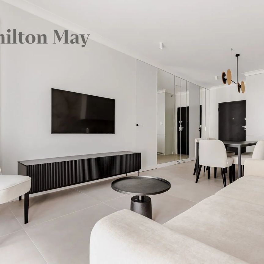 Dwupokojowy, stylowy apartament w Wilanowie - Zdjęcie 1