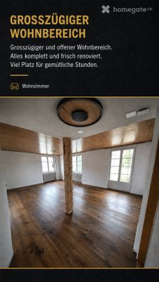 Aussergewöhnliche 8-Zimmer-Terrassenwohnung in Wald ZH - Foto 1