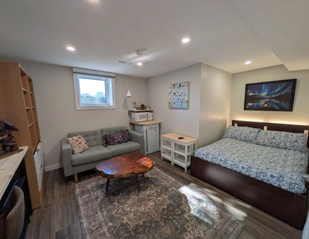 Bright Furnished Lower Suite + Private Bath in Cedarbrae (Near RGH/MRU Transit) — 1 Bedroom Room For Rent - Photo 1