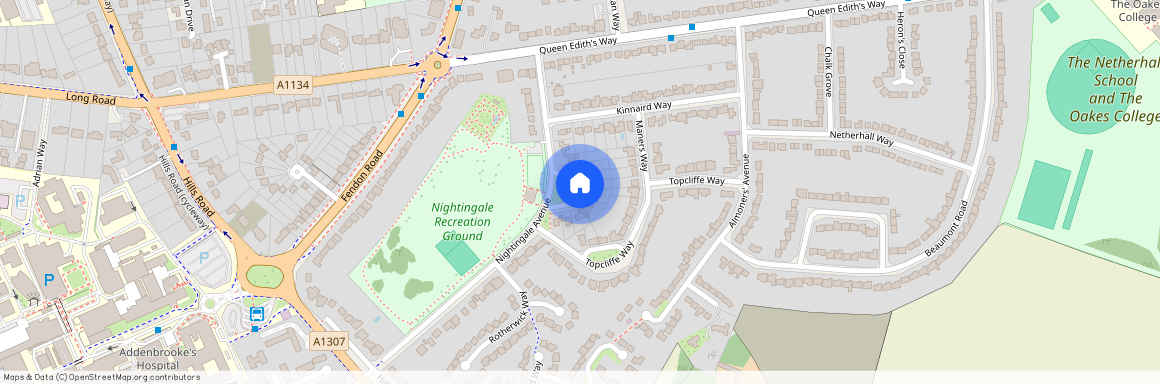 Nightingale Ave, Cambridge, CB1