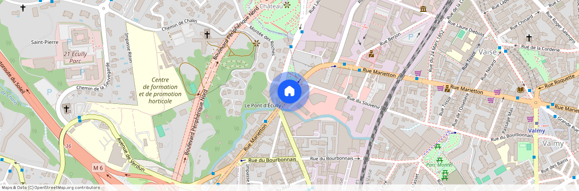 Rue Marietton, Francja, Ecully