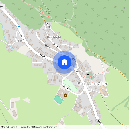 A - 6260 Bruck am Ziller, Dorf