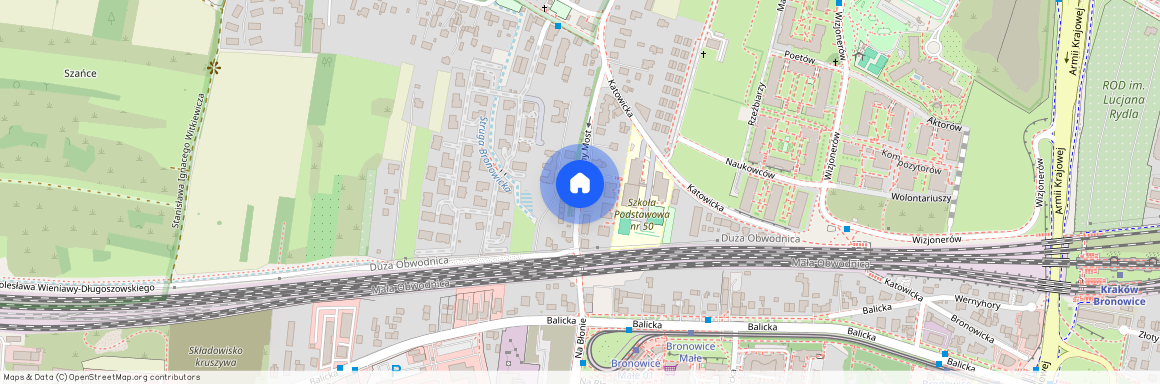 ul. Zielony Most, Bronowice Małe, Bronowice, Kraków, małopolskie