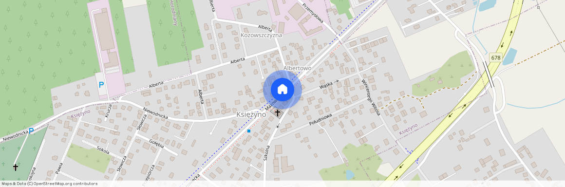 ul. Prezydenta Ryszarda Kaczorowskiego, Księżyno, Juchnowiec Kościelny, białostocki, podlaskie, Białystok