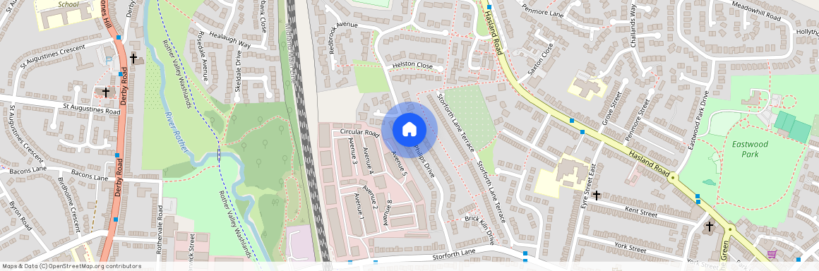 St. Philips Drive, Hasland, S41