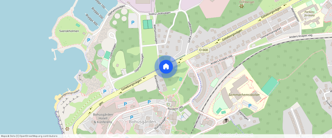Göteborgsvägen, Uddevalla