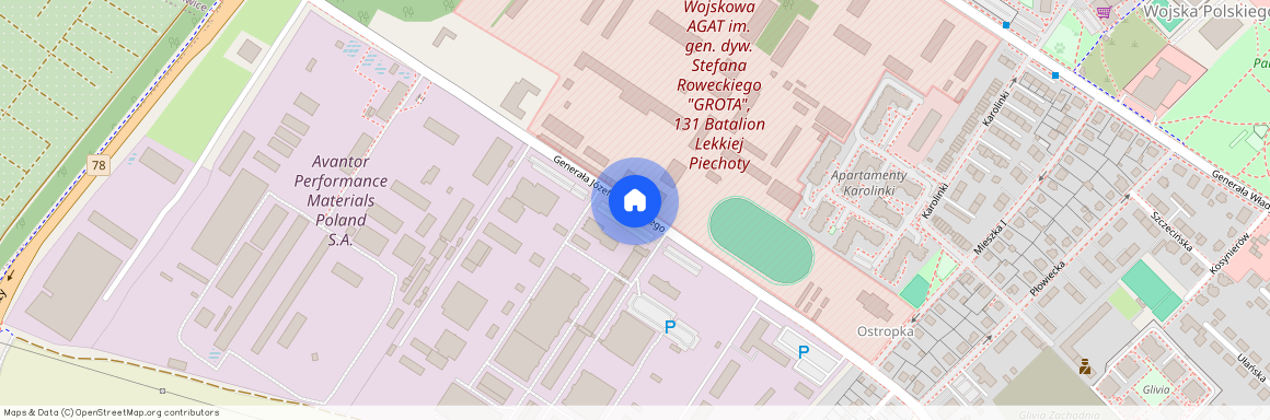 ul. Józefa Sowińskiego, Wojska Polskiego, Gliwice, śląskie