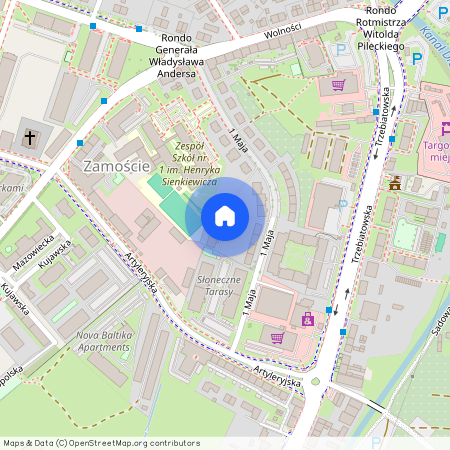 ul. 1 Maja, Kołobrzeg, kołobrzeski, zachodniopomorskie