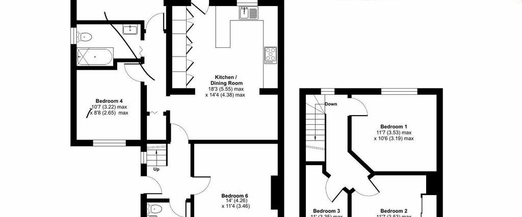 6 bedroom semi-detached house to rent - Photo 1