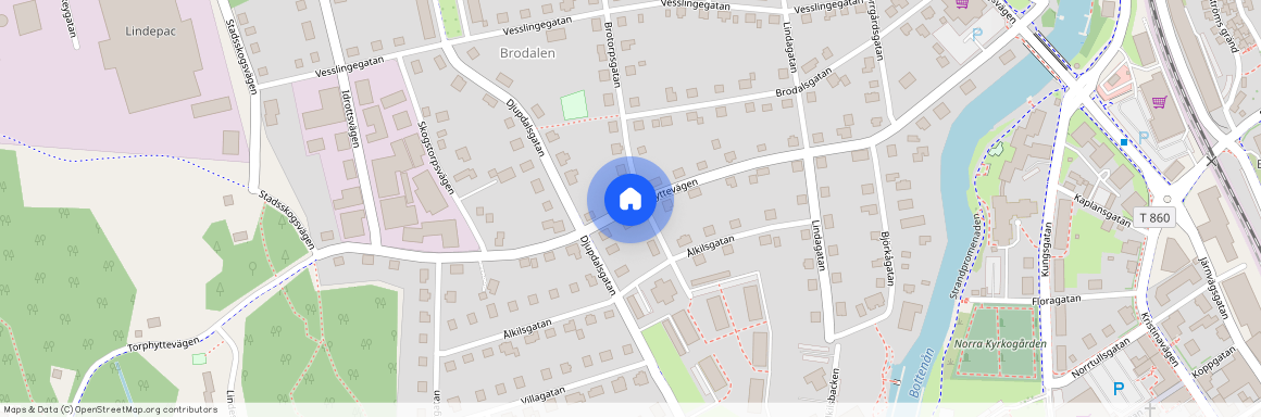 Torphyttevägen, Lindesberg