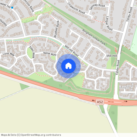 Frome Gardens, Bingham, NG13