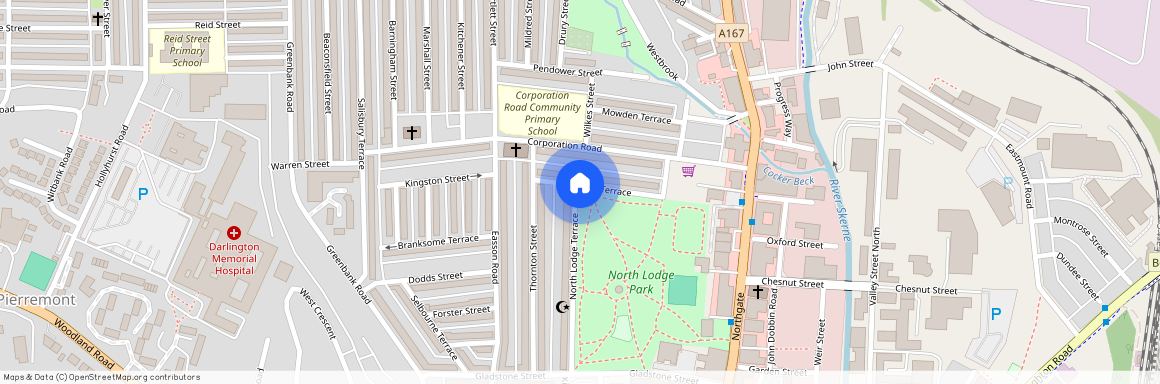 North Lodge Terrace, Darlington