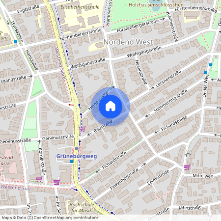 Baustr. 8a, 60322 Frankfurt am Main - Nordend