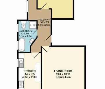 2 bed flat to rent in Alton Road, BH14 - Photo 1