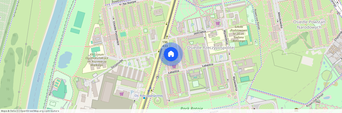 os. Rzeczypospolitej, Rataje, Nowe Miasto, Poznań, wielkopolskie